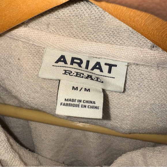 Ariat Embroidered logo printed sweatshirt size M - Picture 8 of 10